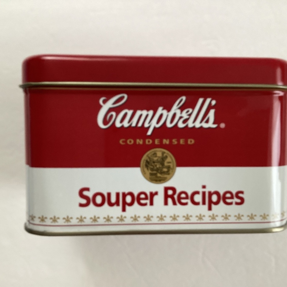 Vintage Campbell’s’s Souper Recipe Tin Box Cards Labels - Picture 5 of 11